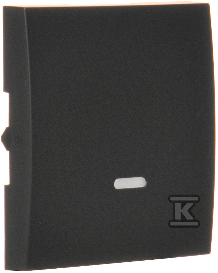 Klawisz z oczkiem do mechanizmów: SW1M, SW6M, SW7M, SP1M, czarny mat Simon54