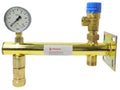 Konsola FLEXCONSOLE, przyłącza GW 3/4", biała