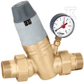 Regulator ciśnienia z wymiennym wkładem z manometrem oraz wskaźnikiem nastawy 3/4"