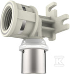 Kolano do montażu na ścianie PURMO CLEVERFIT PPSU LBP 20x1/2"