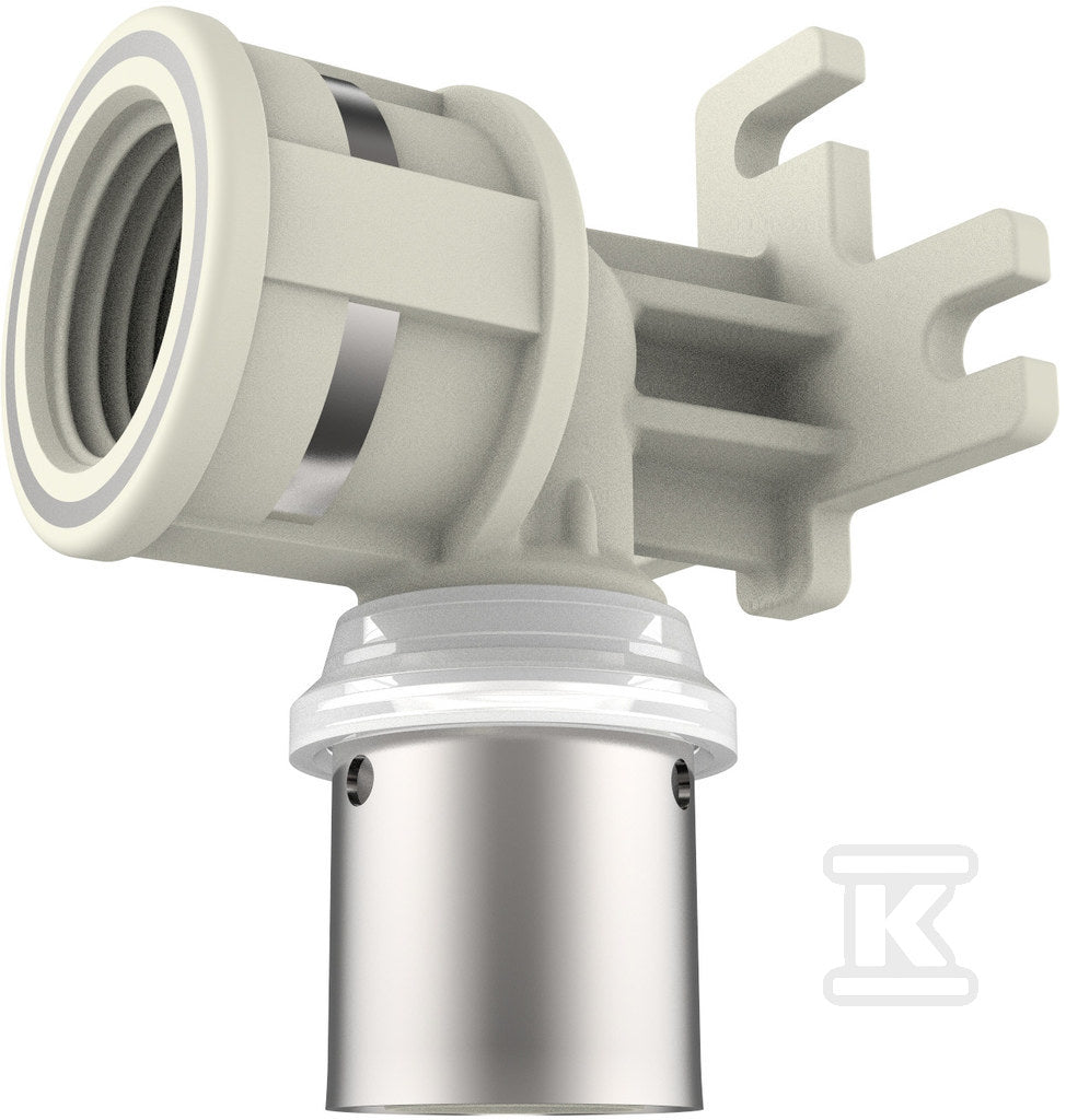 Kolano do montażu na ścianie PURMO CLEVERFIT PPSU LBP 20x1/2"