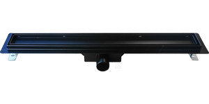 Odpływ liniowy Drain Designe 80 cm Black