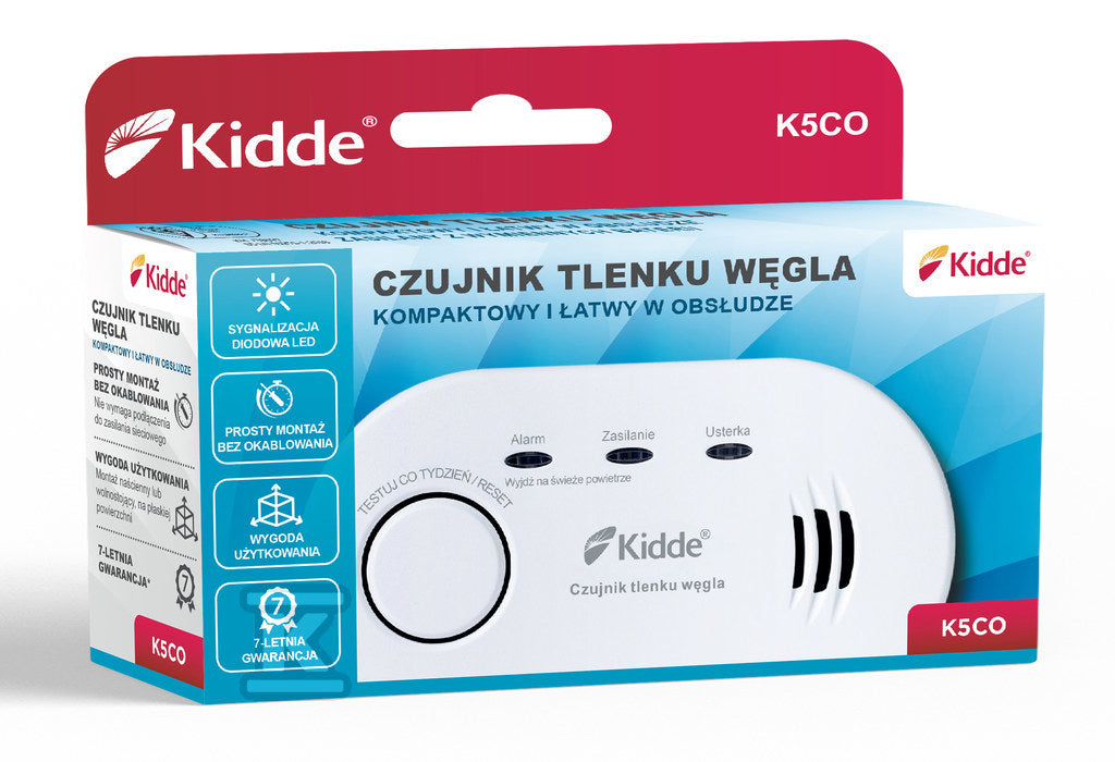 Czujnik czadu Kidde K5CO