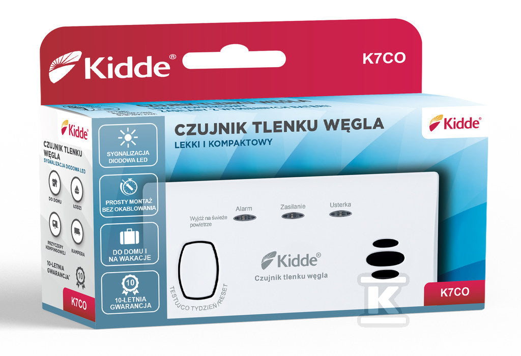 Czujnik czadu Kidde K7CO