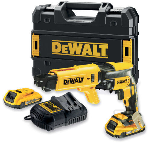 DeWalt 18V XR Wkrętarka do płyt k-g 2 X 2Ah