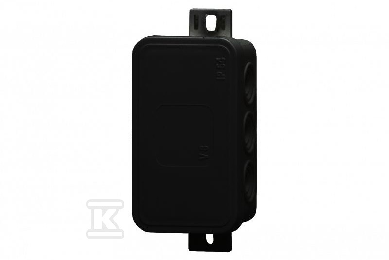 Puszka hermetyczna V8 termoutwardzalna IP54 czarna-klik 80x45x41 ONNLINE