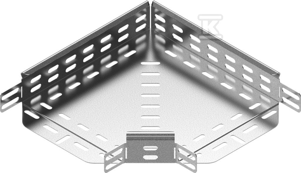Kolanko 90° KKJ200H50, grubość blachy 1,0mm