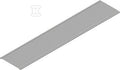 Pokrywa korytka PKJ100/3, grubość blachy 1,0 mm E90