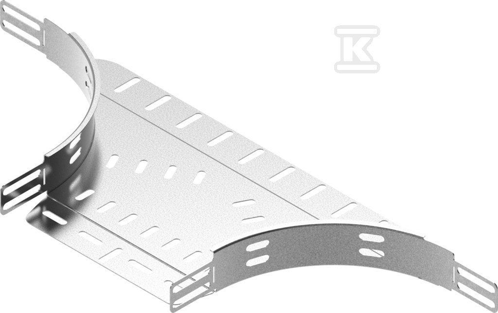 Trójnik dostawny TKDJ200H42, grubość blachy 1,0mm
