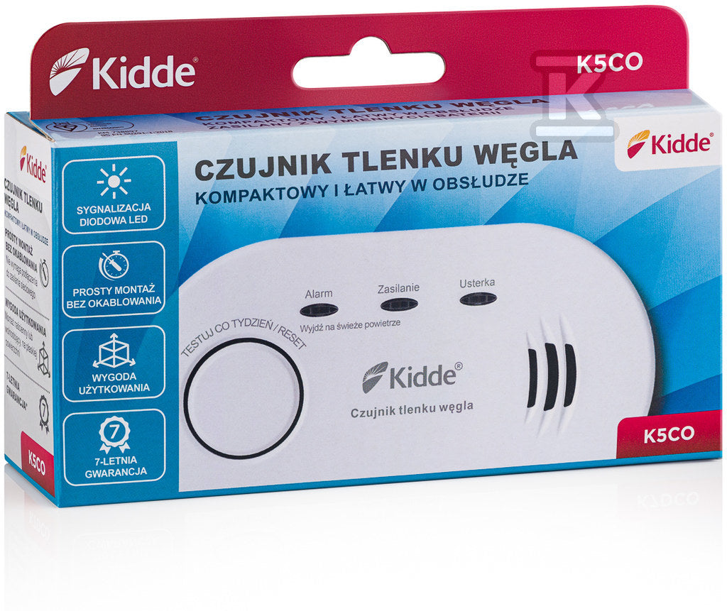 Czujnik czadu Kidde K5CO
