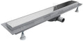 Odpływ liniowy OLSL90 / ST-LOW Standard Plus 90x8x7 cm "Base-Low", z maskownicą Steel