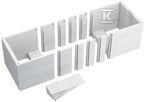 Nośnik do wanien prostokątnych 1.031 Stabilsound 140-180x75x61 cm