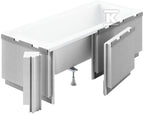 Obudowa podpłytkowa LED 1.041-led 170+90x58 cm do wanien prostokątnych