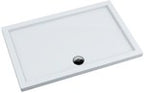 Brodzik akrylowy 3.2248 Standard 70x100x5 cm "Caspar", prostokątny odpływ na długim boku