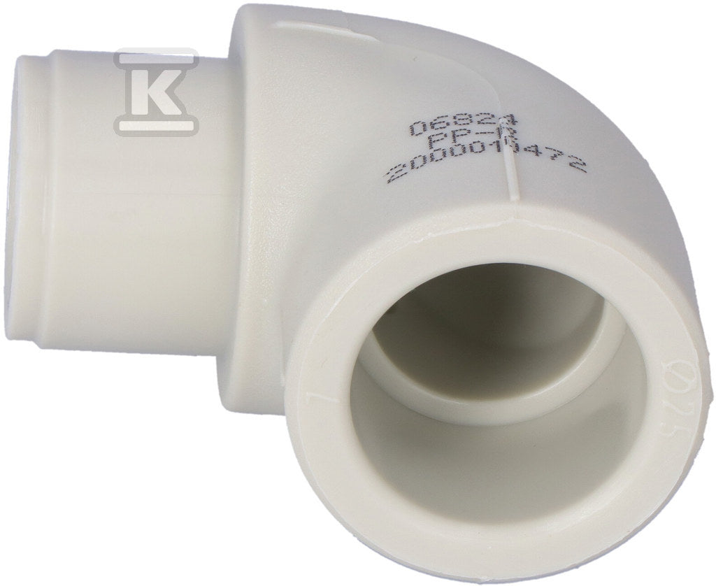 Kolano nyplowe 90° PP-R - 25