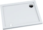 Brodzik akrylowy 3.2255 Standard 90x160x5,5 cm "Caspar", prostokątny