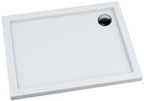 Brodzik akrylowy 3.2255 Standard 90x160x5,5 cm "Caspar", prostokątny