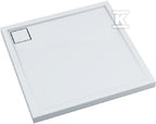 Brodzik kompozytowy 3.0452 Stabilsound Plus 90x90x5 cm "Omega", kwadratowy