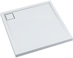 Brodzik kompozytowy 3.0452 Stabilsound Plus 90x90x5 cm "Omega", kwadratowy