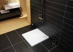 Brodzik kompozytowy 3.0452 Stabilsound Plus 90x90x5 cm "Omega", kwadratowy