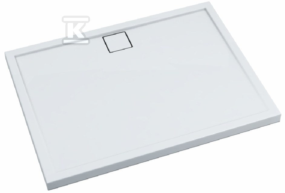 Brodzik kompozytowy 3.0456 Stabilsound Plus 90x140x5 cm "Omega", prostokątny