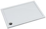 Brodzik akrylowy 3.2848 Standard 90x130x4,5 cm "Caspar New", prostokątny odplyw na krótkim boku