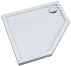 Brodzik akrylowy 3.2397 Standard 80x80x5 cm "Caspar New", pięciokątny