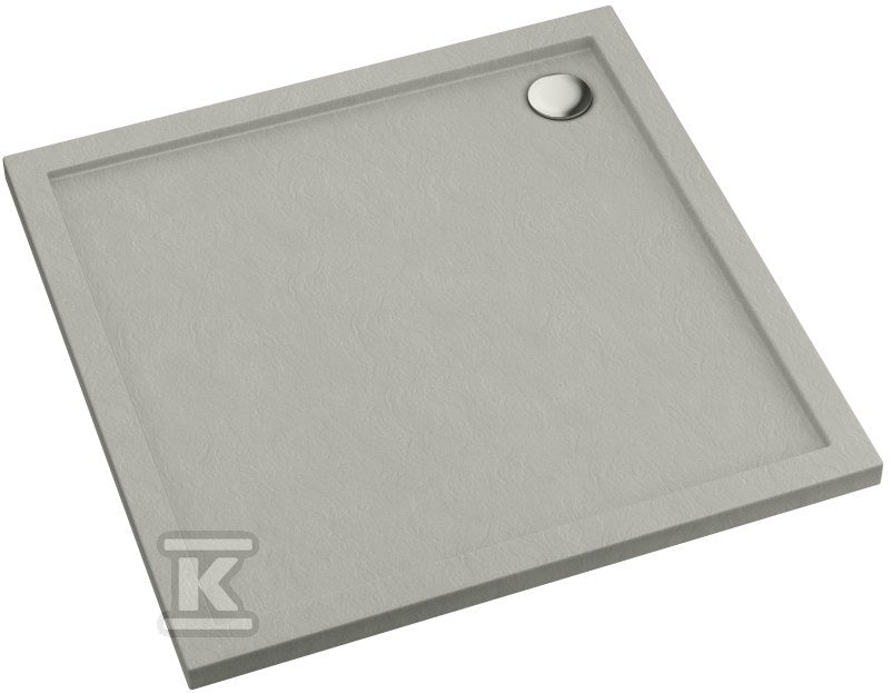 Brodzik akrylowy 3.2331 / CT / ST Standard Cement Stone 90x90x4,5 cm "Caspar New", kwadratowy