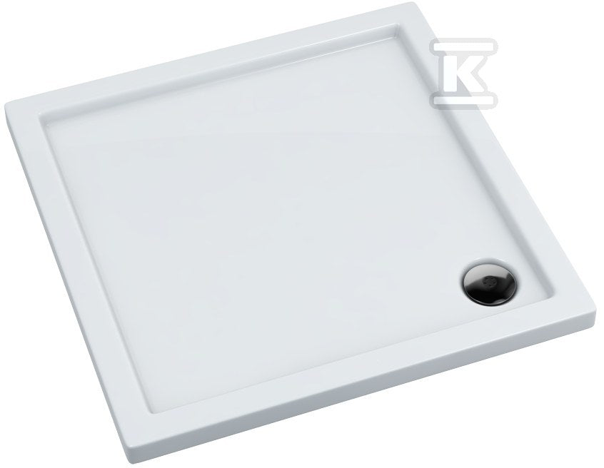 Brodzik akrylowy 3.262 Standard 100x100x5 cm "Caspar", kwadratowy