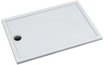 Brodzik akrylowy 3.2848 Standard 90x130x4,5 cm "Caspar New", prostokątny odplyw na krótkim boku