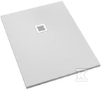 Brodzik kompozytowy 3.3108-M2 Stabilsound Plus White Stone 80x120x3,5 cm "Kalait", prostokątny z maskownicą M2