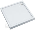 Brodzik akrylowy 3.4632 z zintegrowanym nośnikiem Stabilsound z przeciągniętym panelem do podłogi 100x100x12 cm "Competia New", kwadratowy