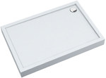 Brodzik akrylowy 3.4666 z zintegrowanym nośnikiem Stabilsound z przeciągniętym panelem do podłogi 70x120x12 cm "Competia New", prostokątny
