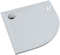 Brodzik kompozytowy 3.464 Stabilsound Plus 90x90x3 cm R55 "Etrusco", półokrągły