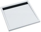 Brodzik kompozytowy 3.4226-M/Z/G Stabilsound Plus 90x90x4,5 cm "Ajax G&W", kwadratowy