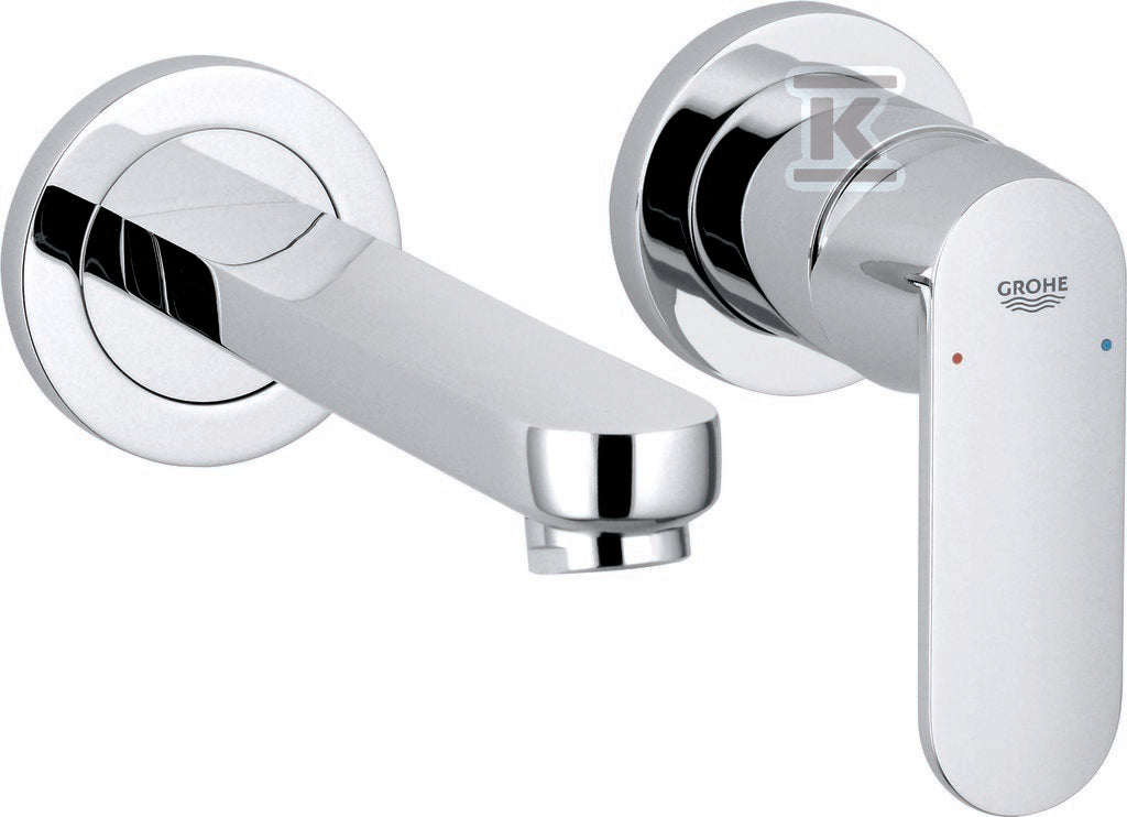Bateria umywalkowa Grohe Eurosmart Cosmopolitan 2-otworowa, montaż ścienny