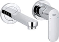 Bateria umywalkowa Grohe Eurosmart Cosmopolitan 2-otworowa, montaż ścienny