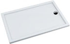 Brodzik akrylowy 3.4668 z zintegrowanym nośnikiem Stabilsound z przeciągniętym panelem do podłogi 70x140x12 cm "Competia New", prostokątny