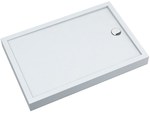 Brodzik akrylowy 3.4634 z zintegrowanym nośnikiem Stabilsound z przeciągniętym panelem do podłogi 90x90x12 cm R55 "Competia New", półokrągły