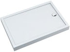 Brodzik akrylowy 3.4634 z zintegrowanym nośnikiem Stabilsound z przeciągniętym panelem do podłogi 90x90x12 cm R55 "Competia New", półokrągły