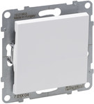 Przycisk podwójny - 6 A - 250 V~ - zaciski automatyczne, BIAŁY SUNO