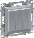 Łącznik potrójny - 20 AX - 250 V~ - zaciski śrubowe, ALUMINIUM SUNO