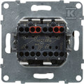 Łącznik schodowy podwójny - 10 AX - 250 V~ - zaciski automatyczne, ALUMINIUM SUNO