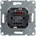 Przycisk pojedynczy - 6 A - 250 V~ - zaciski automatyczne, ALUMINIUM SUNO