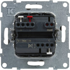 Łącznik rolet - 6 AX - 250 V~ - 3 pozycyjny: góra, dół, stop - bezpośrednie sterowanie roletami, ALUMINIUM SUNO