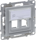 Adapter KEYSTONE podwójny, ALUMINIUM SUNO