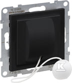 Przycisk przełączny cięgnowy NO/NC - 6 A - 250 V~ - zaciski automatyczne, CZARNY SUNO