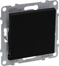 Łącznik schodowy - 10 AX - 250 V~ - zaciski automatyczne, CZARNY SUNO