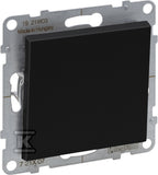 Łącznik krzyżowy - 10 AX - 250 V~ - zaciski śrubowe, CZARNY SUNO