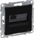 Gniazdo RJ45/kat 6A UTP, CZARNY SUNO
